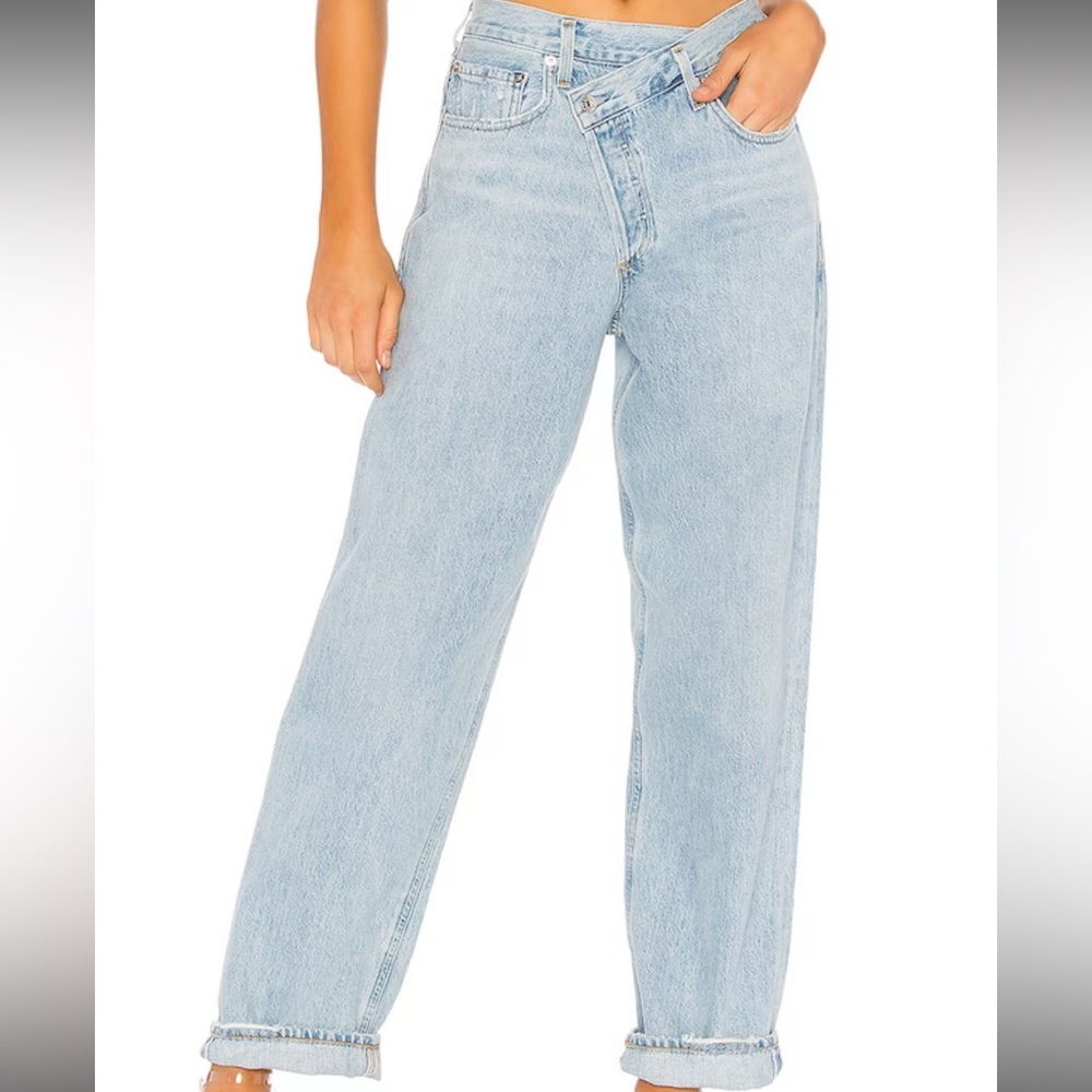 Agolde - Criss Cross Upsized Jean in Suburbia | Sz 27